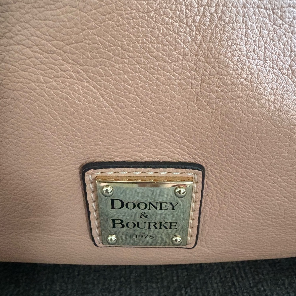 Dooney & Bourke Blush Leather Satchel